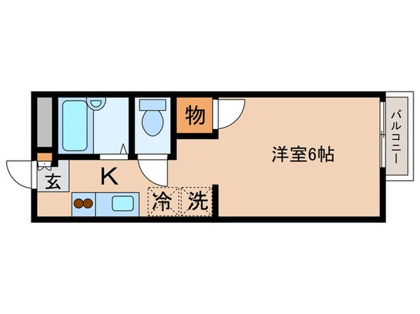 ハイムサンフラワ－の物件間取画像